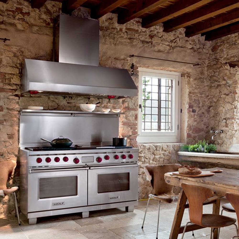 Wolf DF606CG Stainless Steel, Natural Gas