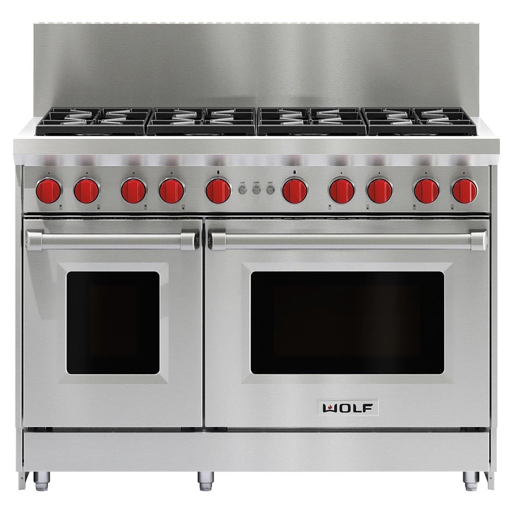 Wolf GR488LP 48 Inch Freestanding Pro-Style Gas Range Stainless