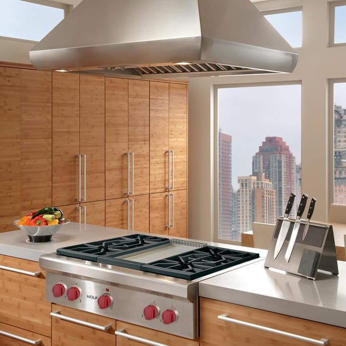 Wolf SRT364G Stainless Steel, Natural Gas