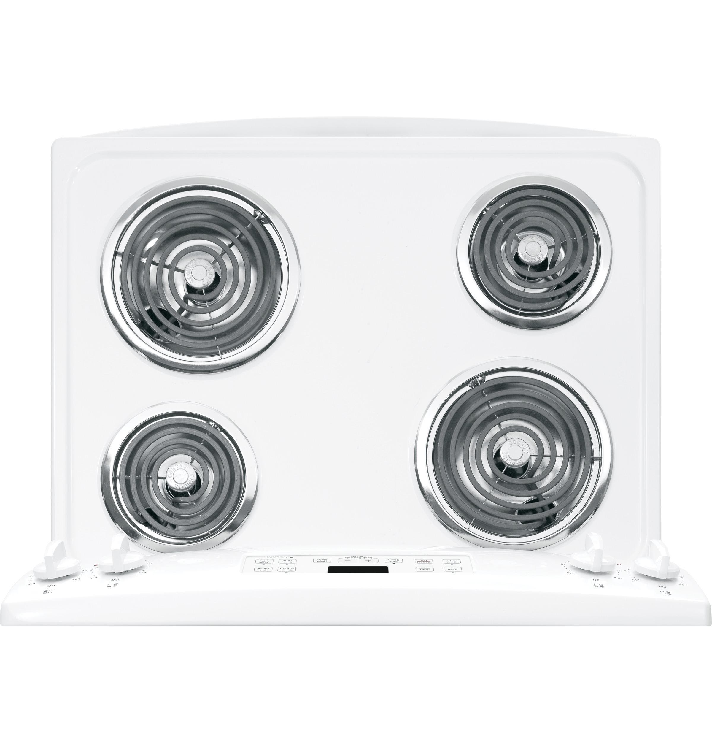 GE JB250DFWW White