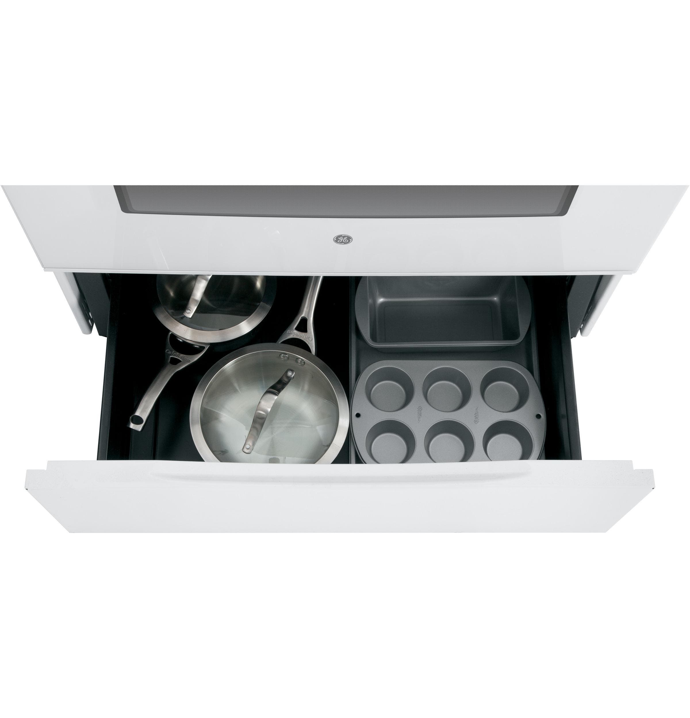 GE JB250DFWW White