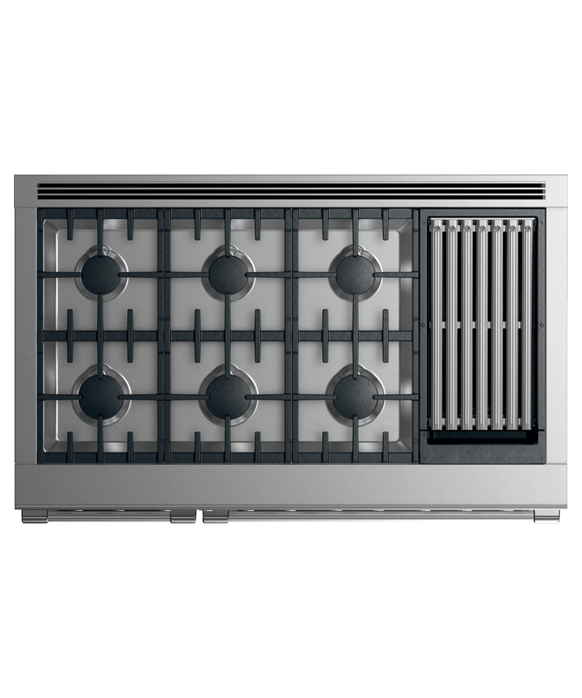 Fisher Paykel RDV2486GLNN Stainless Steel With Black Glass