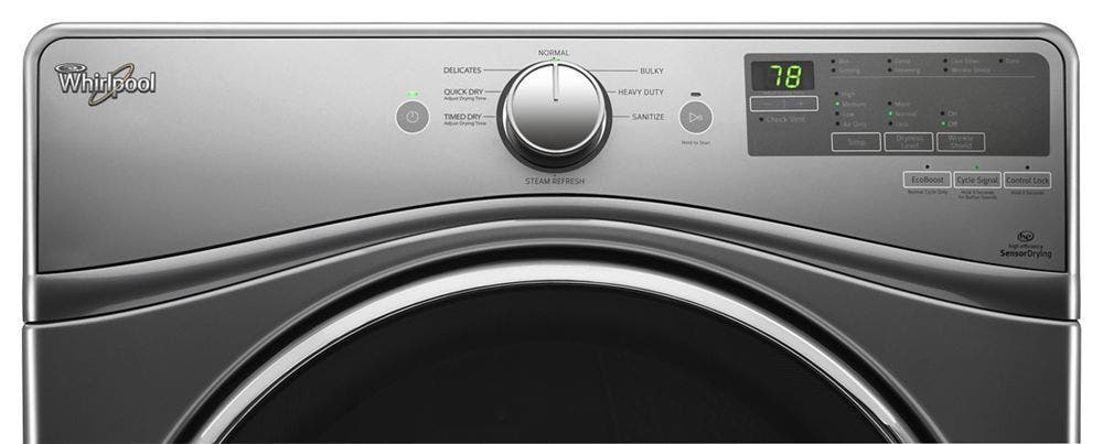 Whirlpool WED85HEFC Chrome Shadow