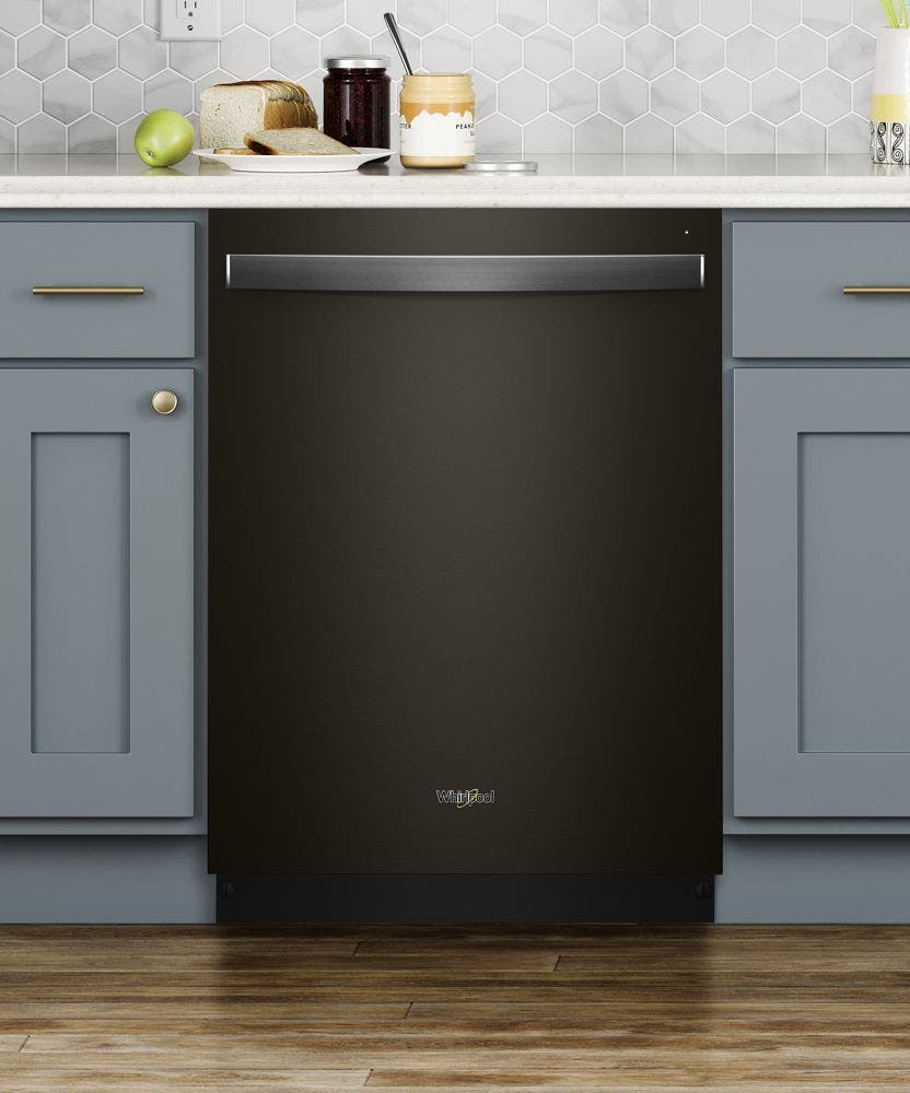 Whirlpool WDT750SAHV Black Stainless Steel
