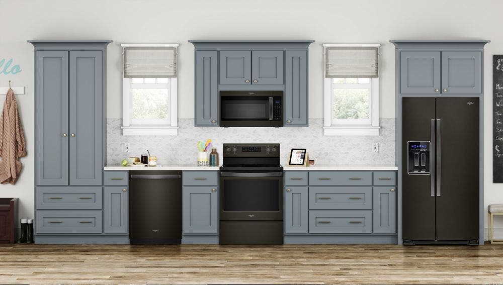 Whirlpool WDT750SAHV Black Stainless Steel