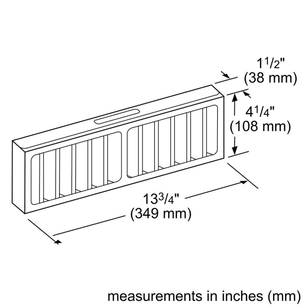 Bosch HDDFILTUC Non-Duct Filter Replacement
