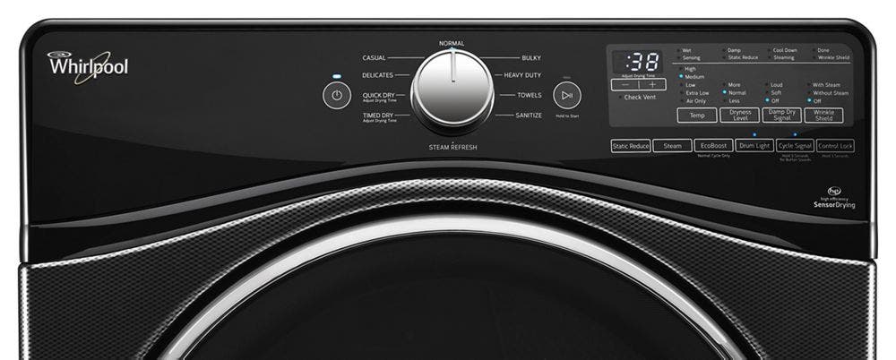 Whirlpool WGD92HEFBD Black Diamond