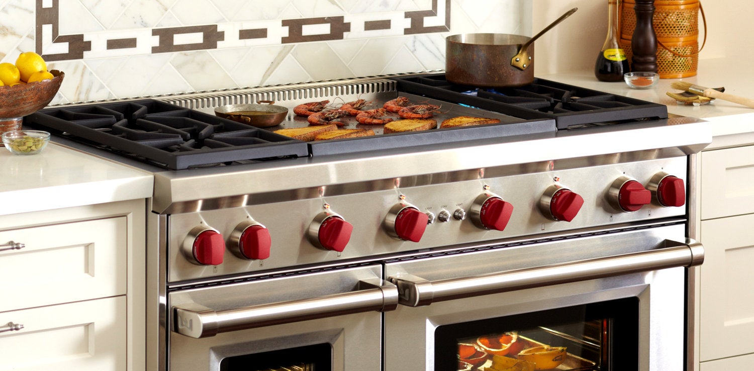 Wolf GR484DG 48 Inch Pro-Style Gas Range Stainless Steel