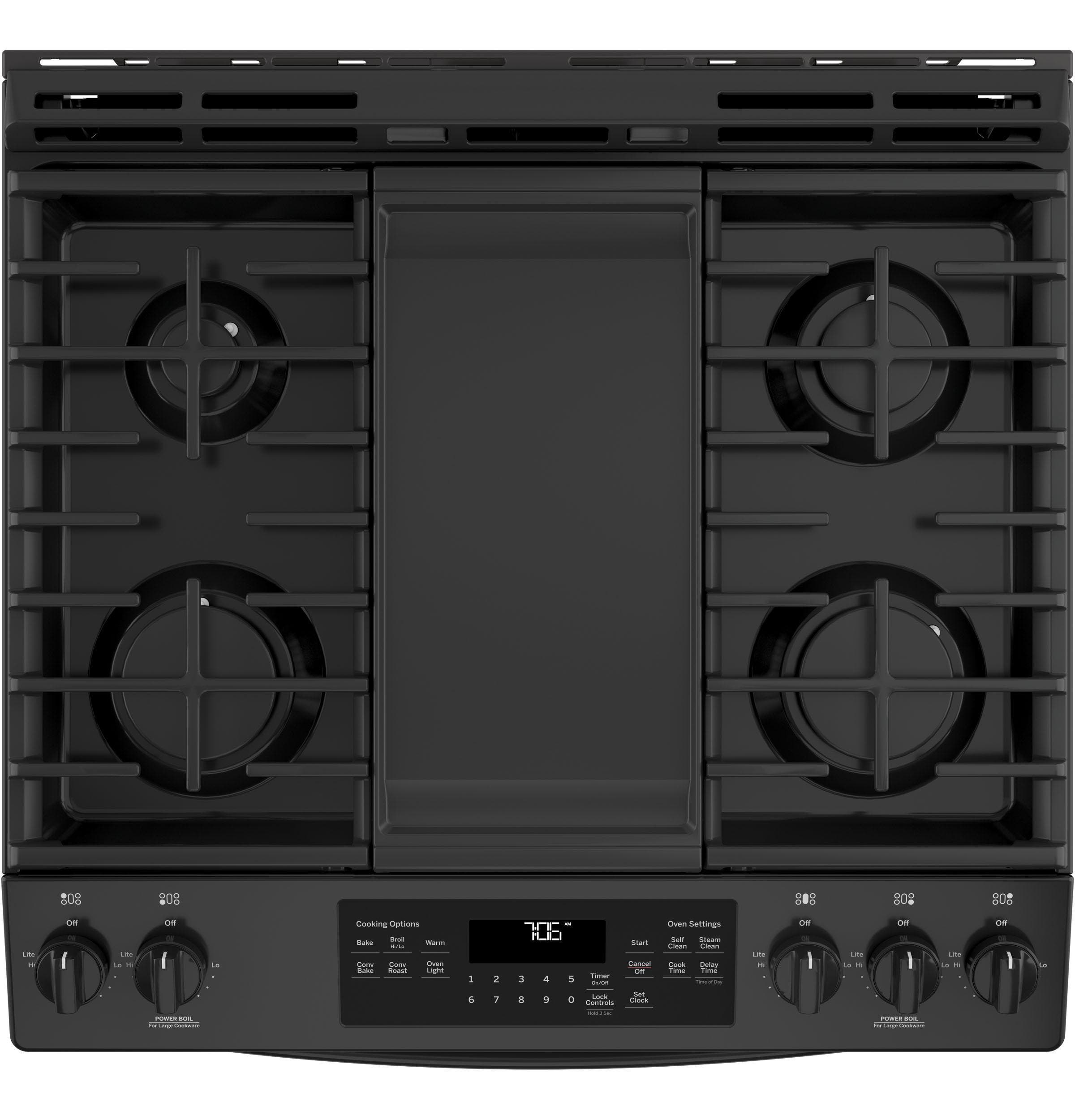 GE JGS760DELBB Black