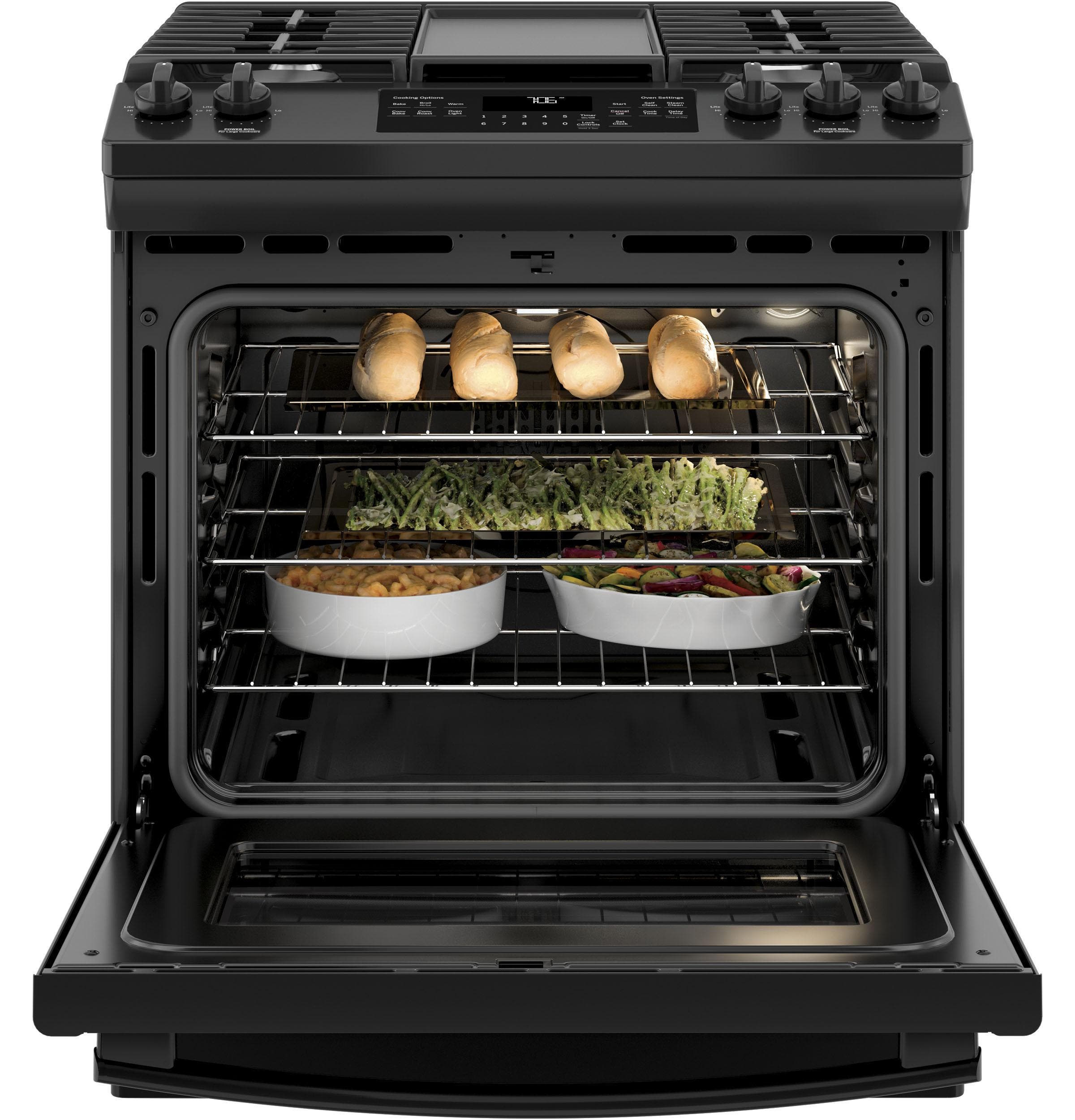 GE JGS760DELBB Black