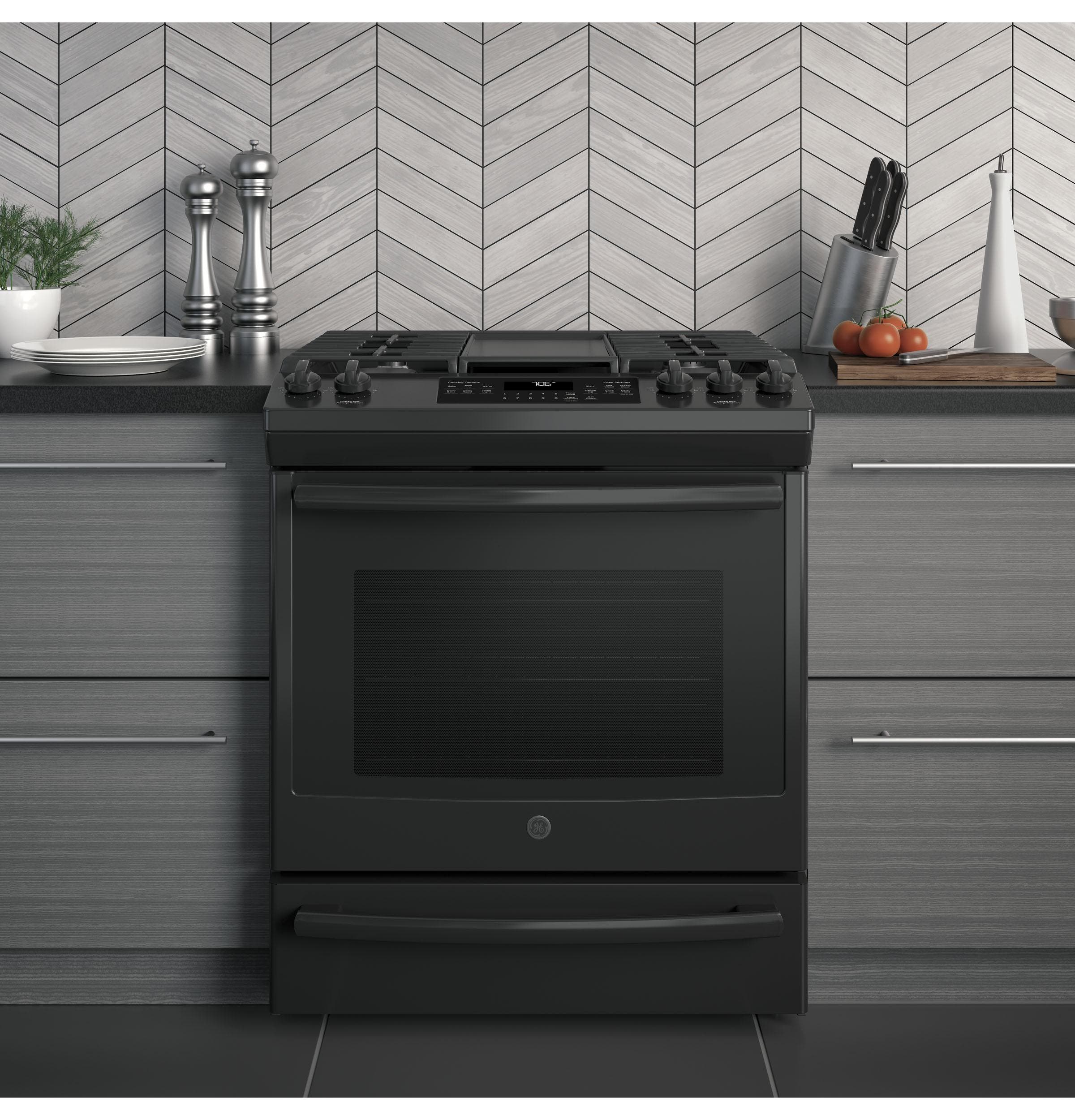 GE JGS760DELBB Black
