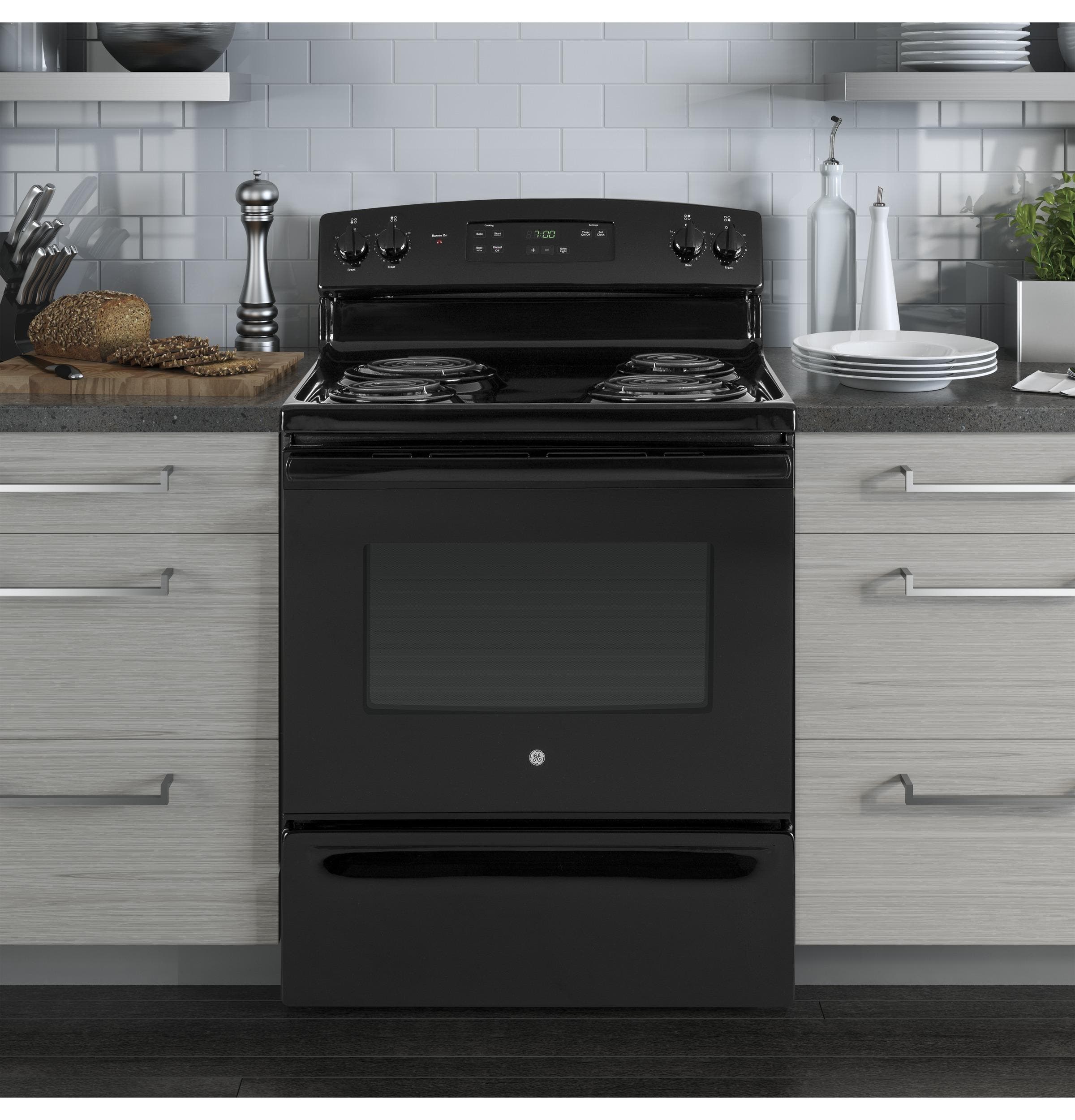 GE JBS30DKBB Black