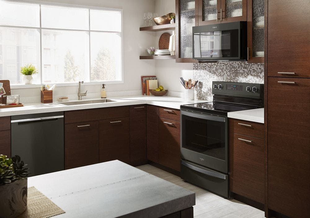 Whirlpool WMH75021HV Black Stainless Steel