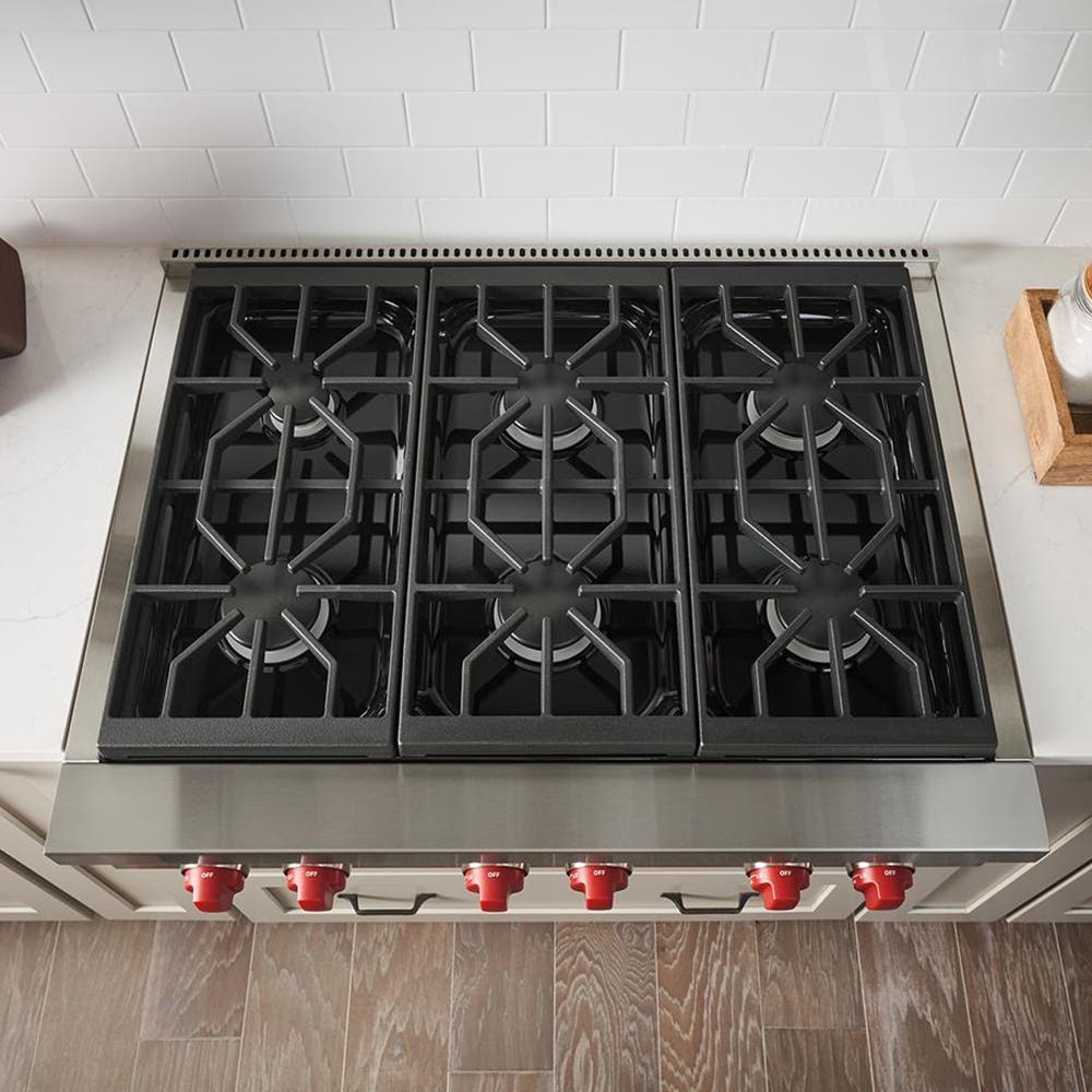 Wolf SRT366 Stainless Steel, Natural Gas