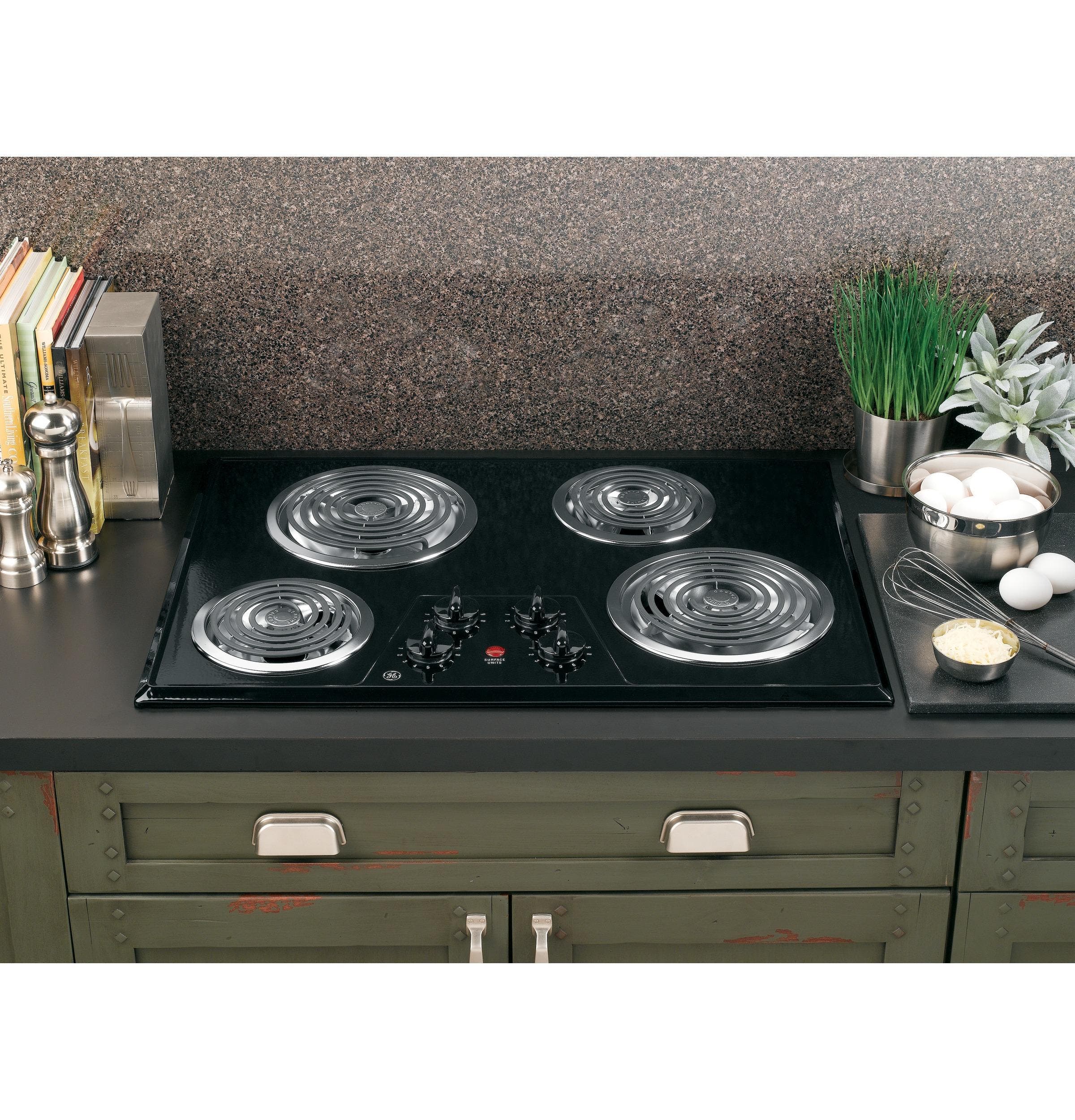 GE JP328BKBB Black On Black