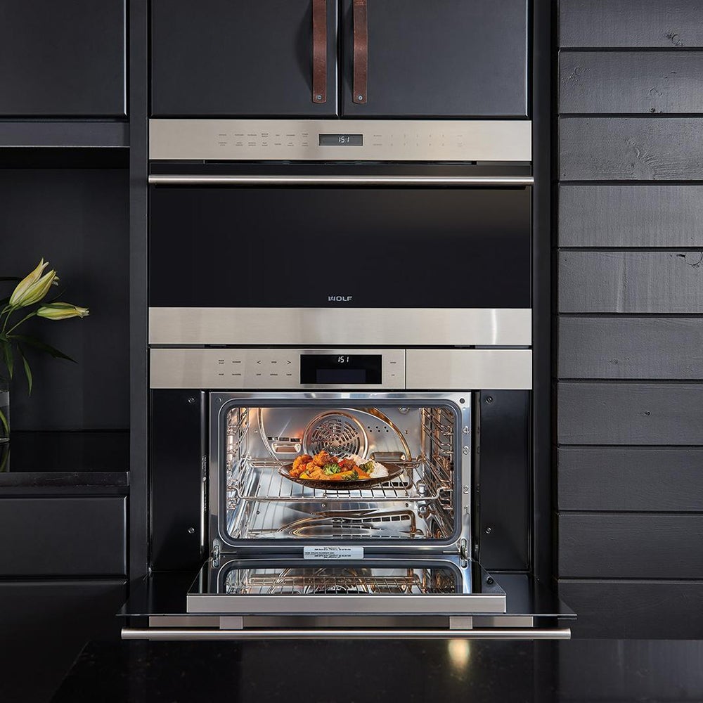Wolf CSO30TESTH 30 Inch Steam Oven Stainless Steel | Plesser's
