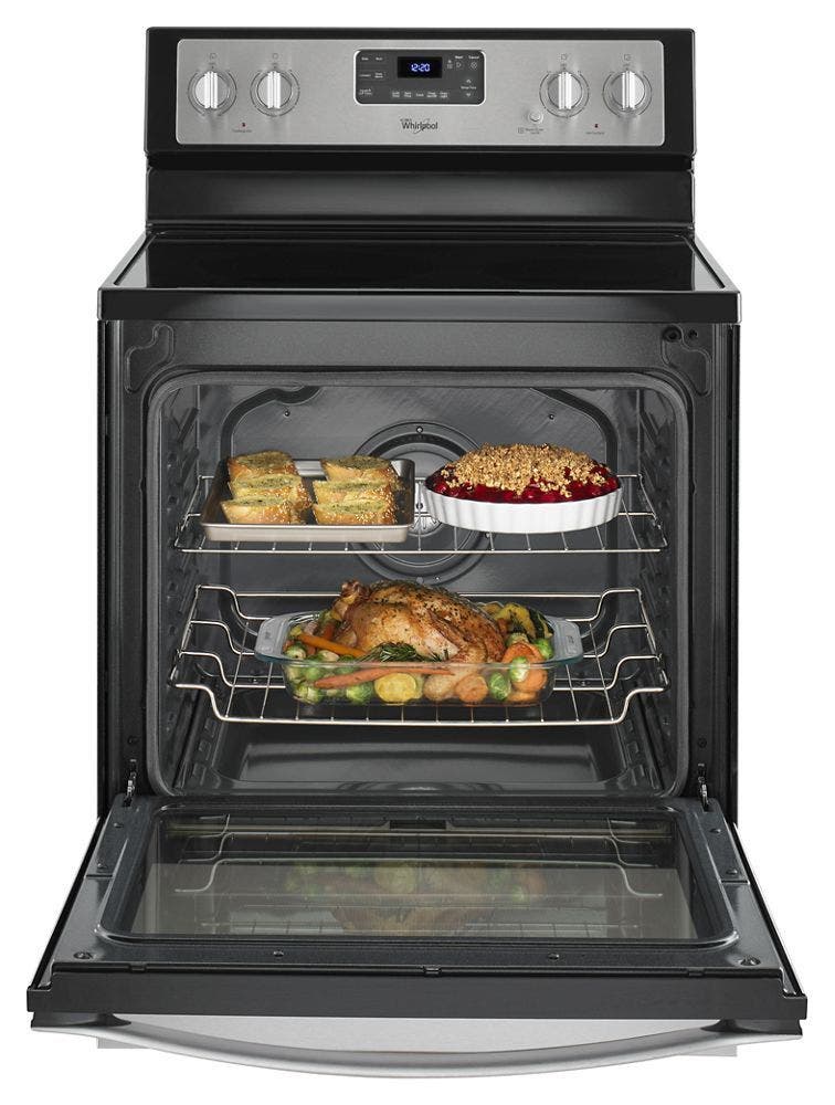 Whirlpool WFE540H0ES Black On Stainless