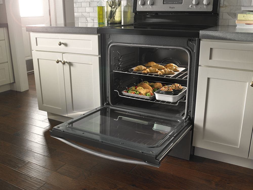 Whirlpool WFE540H0ES Black On Stainless
