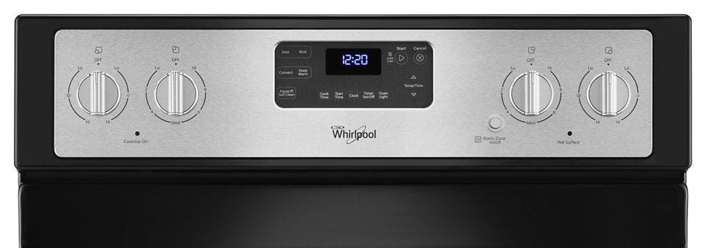Whirlpool WFE540H0ES Black On Stainless
