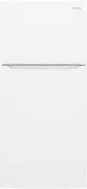 30 Inch Top Freezer Refrigerator with 18.3 Cu. Ft. Capacity, Adjustable Shelves, Humidity-Controlled Crispers, Half-width Deli Drawer, Gallon Door Bins, Auto-Close Doors, EvenTemp™ Cooling System, and ADA Compliant