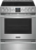 30 Inch Freestanding Front Control Electric Range with Air Fry