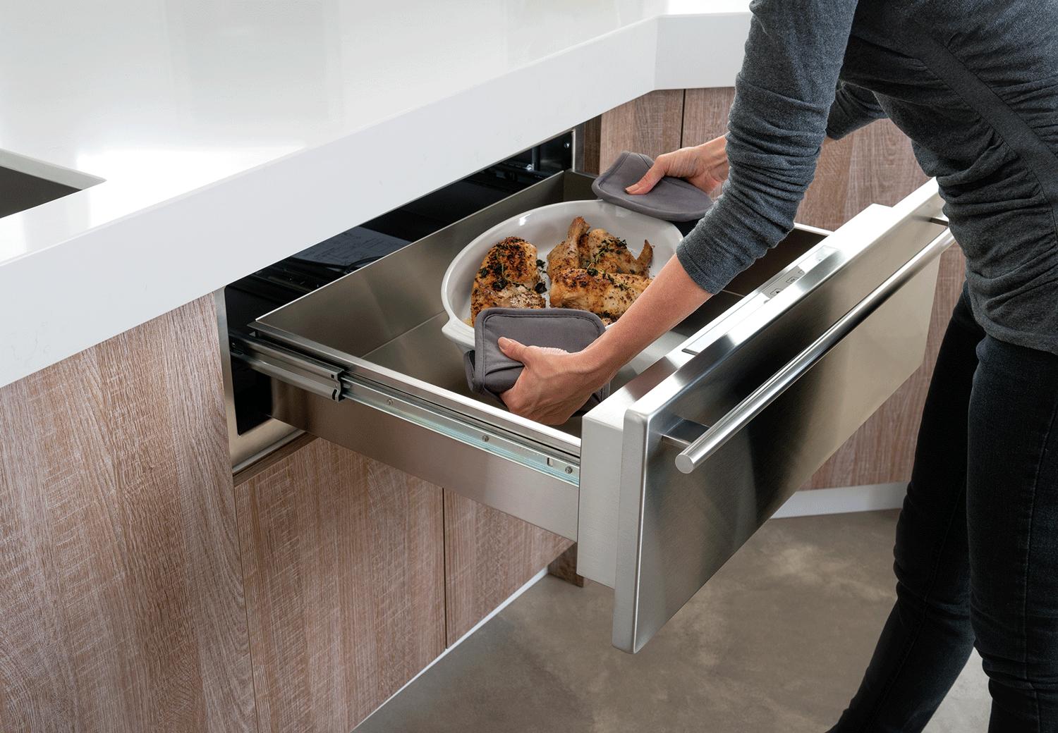 Wolf WWD30 30 Inch Warming Drawer Panel Ready | Plesser's Appliances