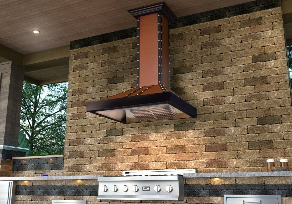 Zline 655CBBBB36 Copper, 36 Inch, 1200 CFM