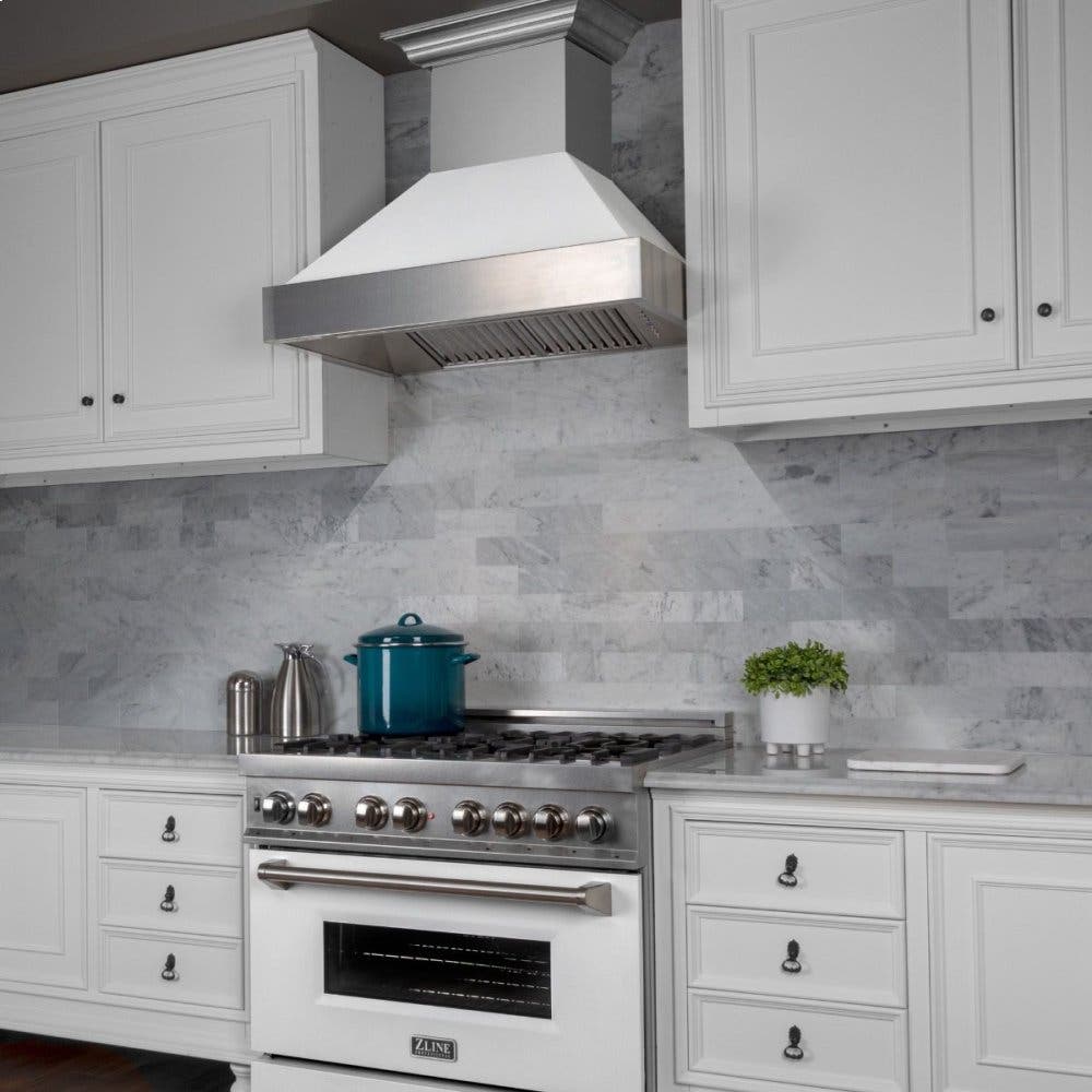 Zline 8654WM36 White Matte, 36 Inch
