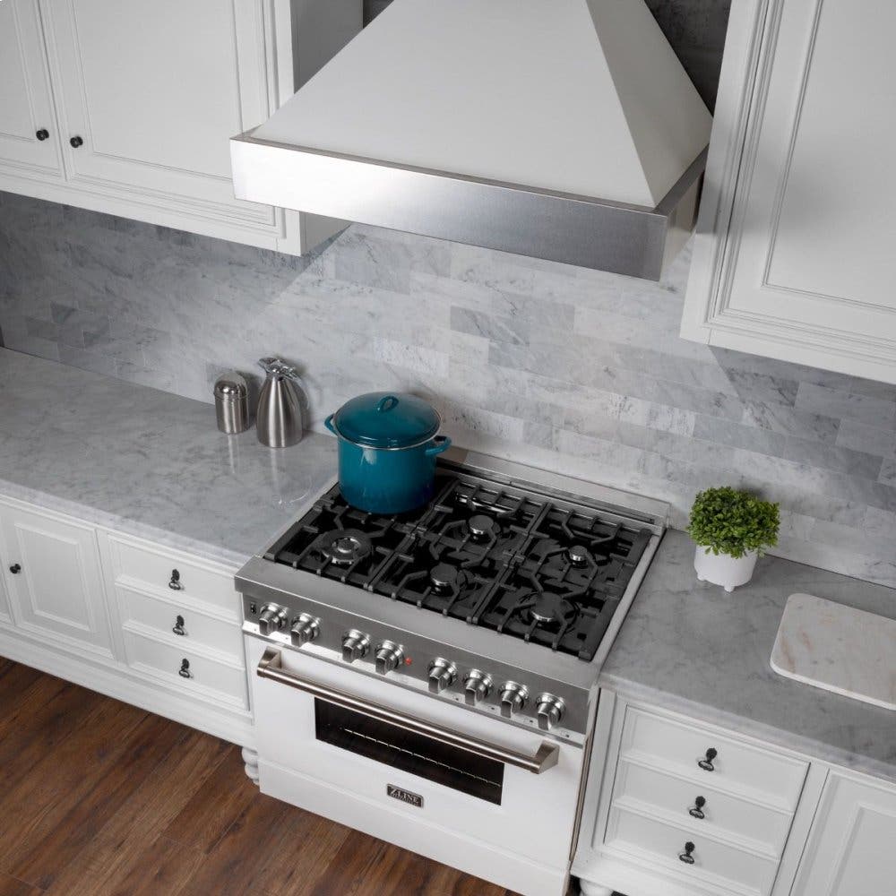Zline 8654WM36 White Matte, 36 Inch