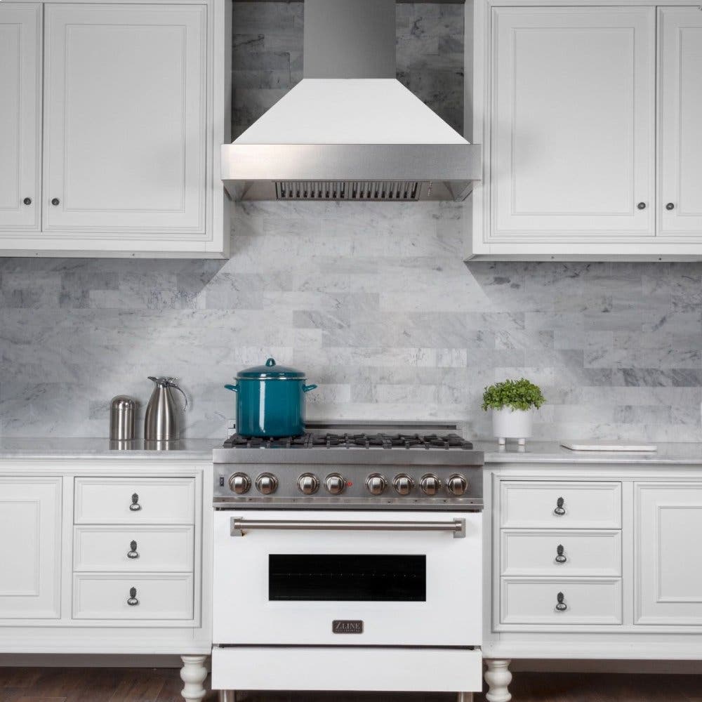 Zline 8654WM36 White Matte, 36 Inch