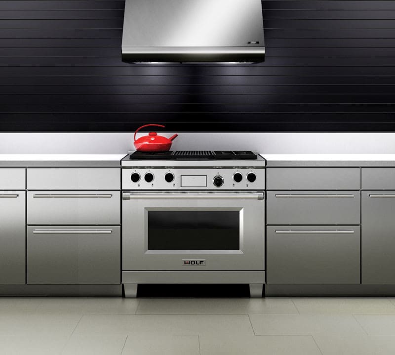Wolf DF364C Stainless Steel, Natural Gas