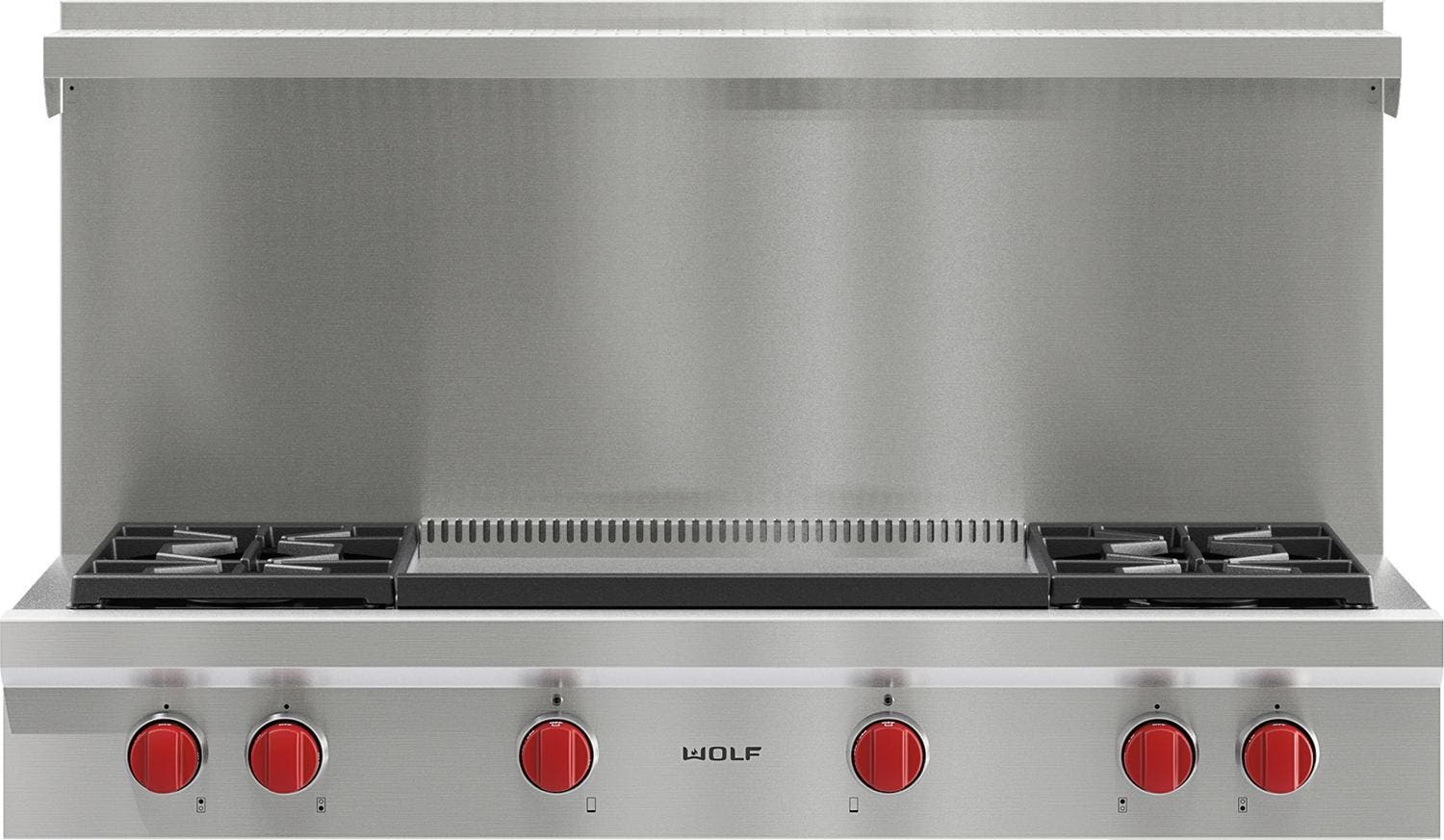 Wolf SRT484DG Stainless Steel, Natural Gas