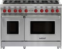 48 Inch Freestanding Gas Range with 8 Sealed Burners
