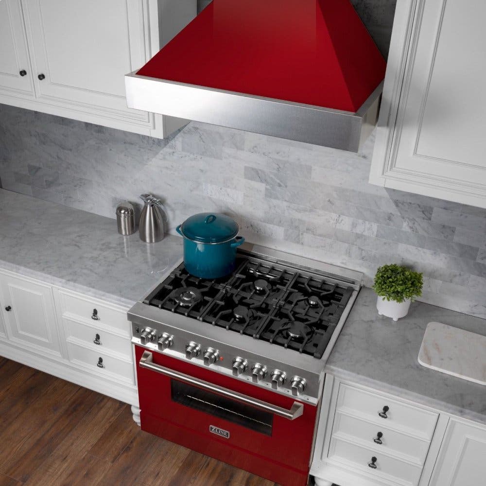 Zline 8654RG48 Red Gloss, 48 Inch