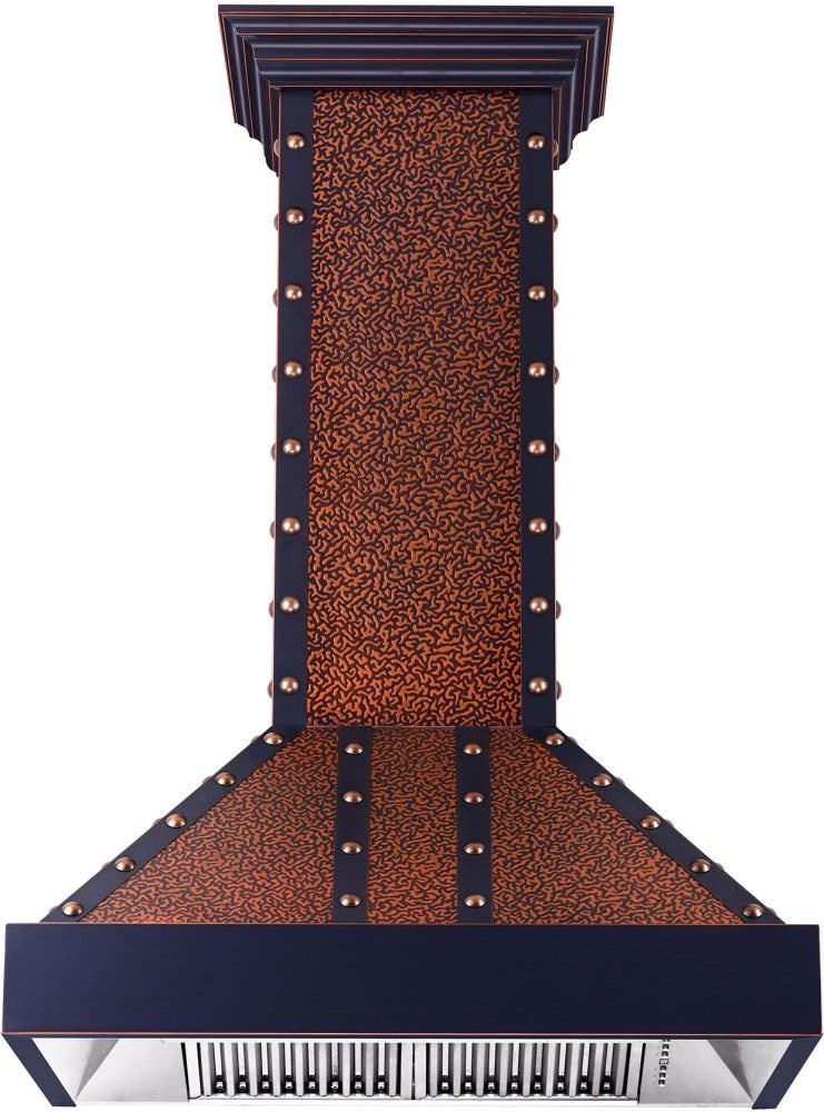 Zline 655EBBBB30 Mild Steel/Baked Copper, 30 Inch, 400 CFM
