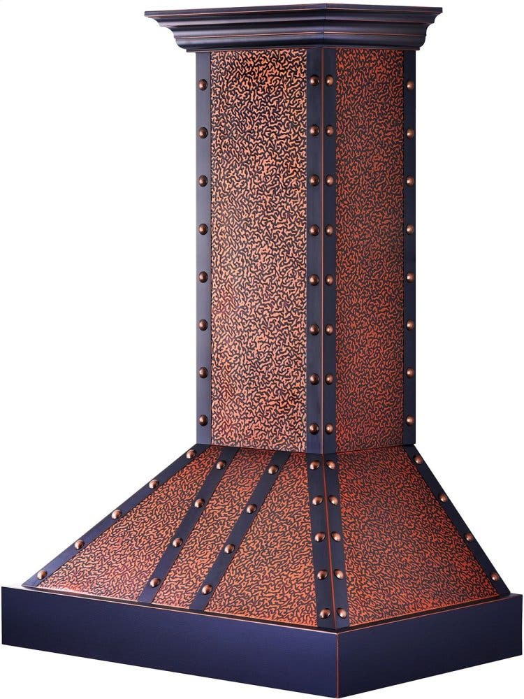 Zline 655EBBBB30 Mild Steel/Baked Copper, 30 Inch, 400 CFM