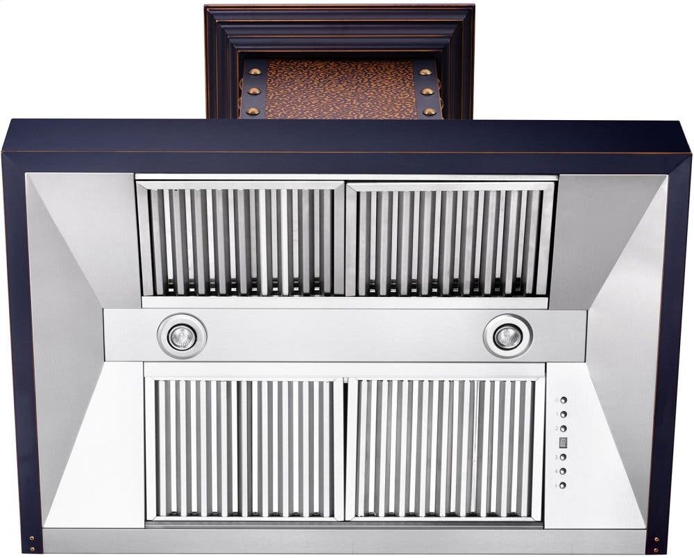 Zline 655EBBBB30 Mild Steel/Baked Copper, 30 Inch, 400 CFM