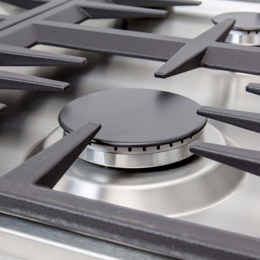 Zline RC36 36 Inch Drop-In Gas Cooktop with 6 Sealed Burners:...