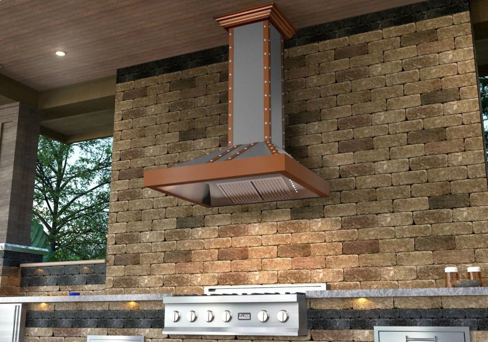 Zline 655SCCCC36 Stainless Steel/Copper, 36 Inch