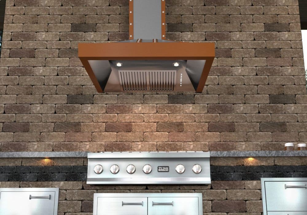 Zline 655SCCCC36 Stainless Steel/Copper, 36 Inch