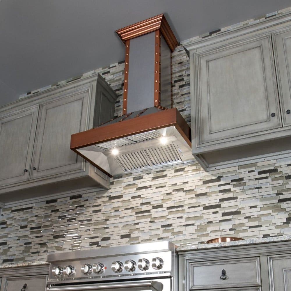 Zline 655SCCCC36 Stainless Steel/Copper, 36 Inch