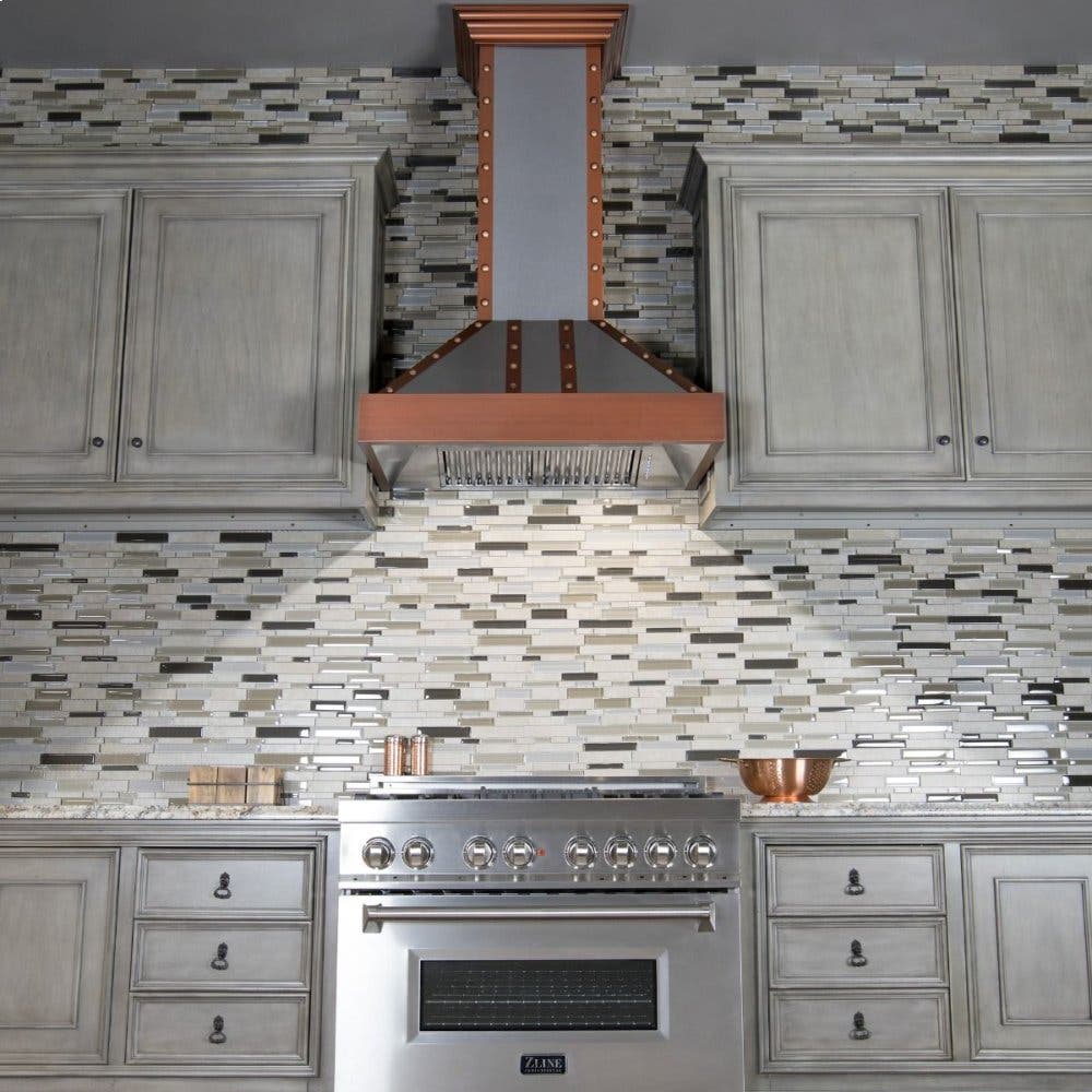 Zline 655SCCCC36 Stainless Steel/Copper, 36 Inch