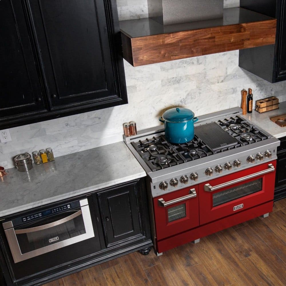 Zline RASRG48 Red Gloss