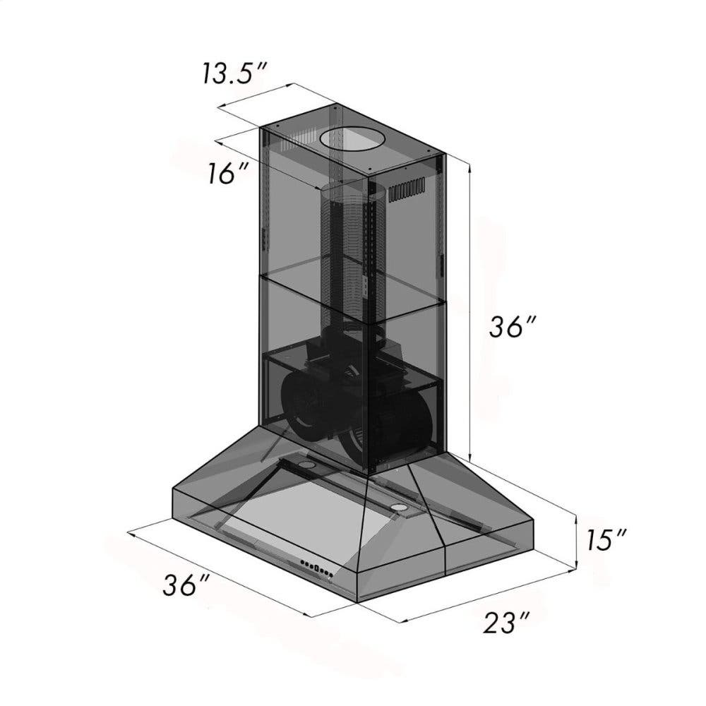 Zline 9355AR36 36 Inch