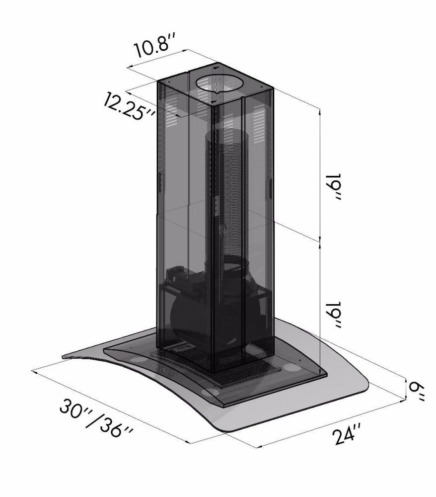 Zline GL14I36400 36 Inch