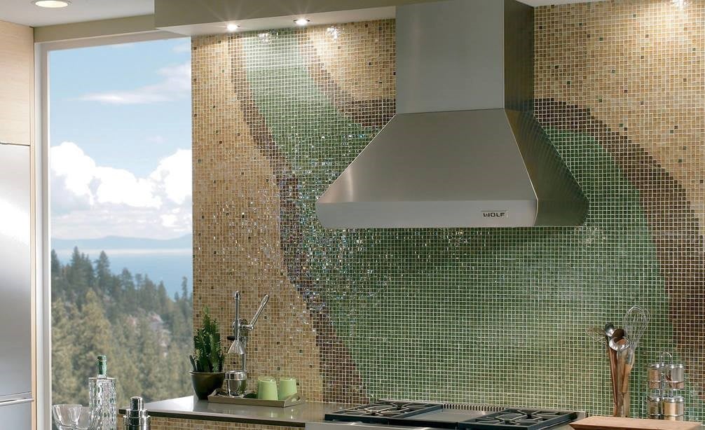 Wolf PWC362418 Wall Mount Chimney Range Hood | Plesser's Appliances