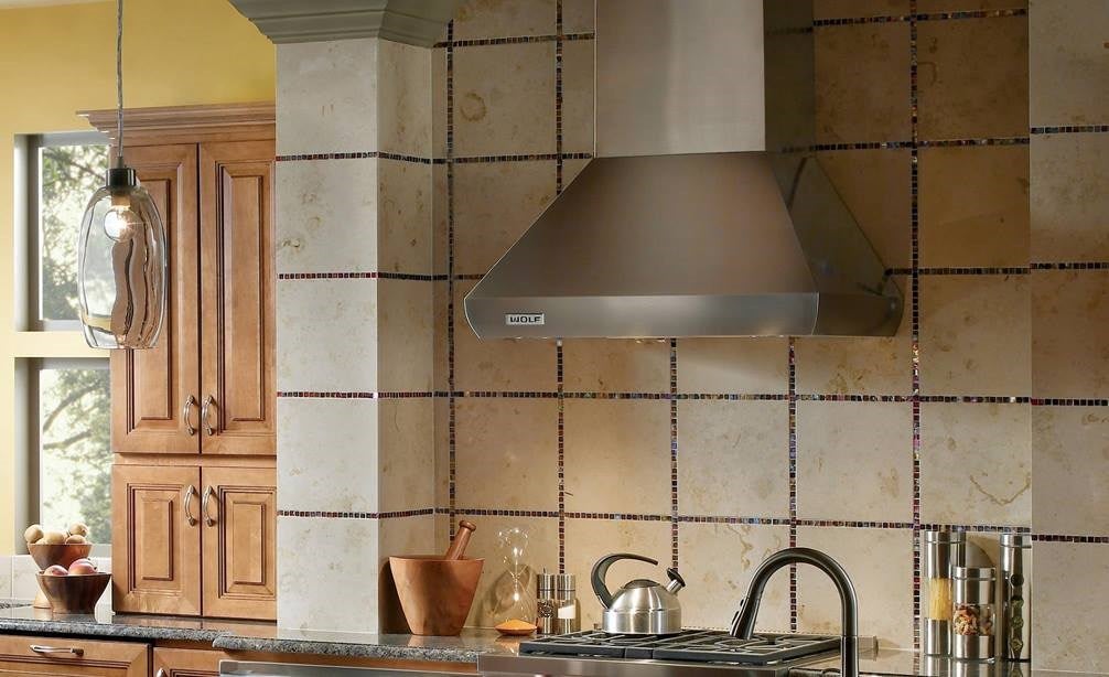 Wolf PWC362418 Wall Mount Chimney Range Hood | Plesser's Appliances