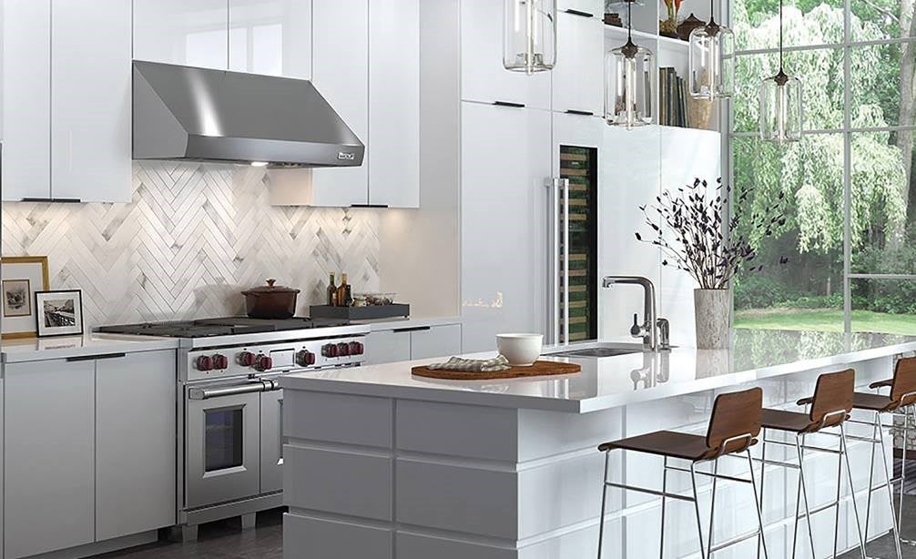 Wolf PW542718 Wall Mount Canopy Range Hood | Plesser's Appliances