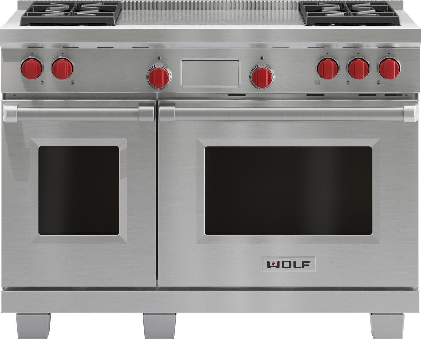 Wolf DF484F Stainless Steel, Natural Gas