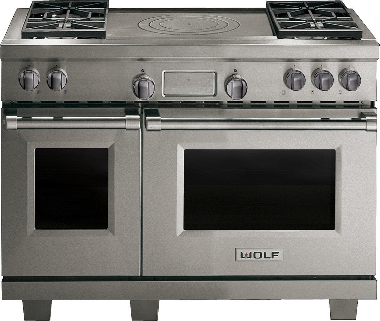 Wolf DF484F Stainless Steel, Natural Gas